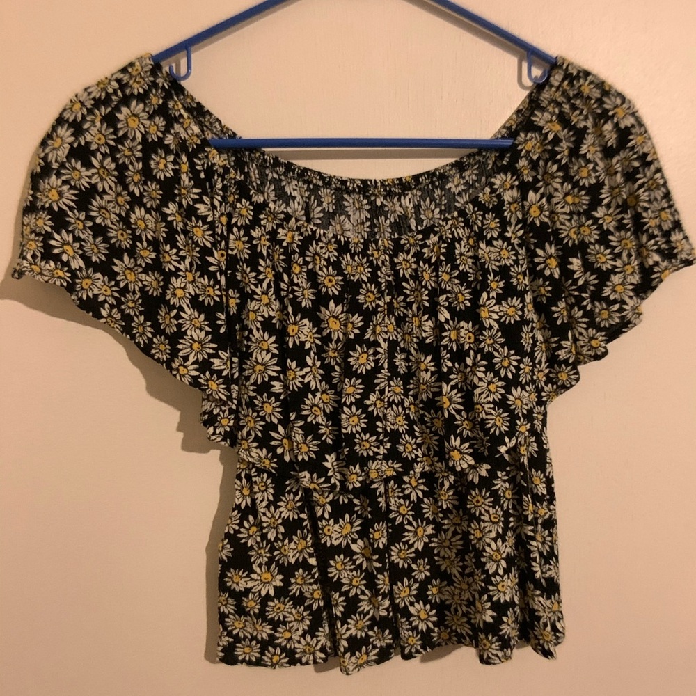 Daisy crop top
